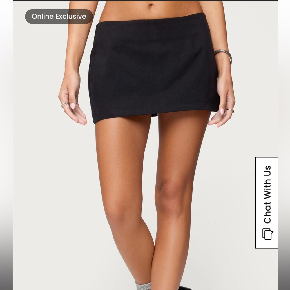 PacSun Black Micro Skort